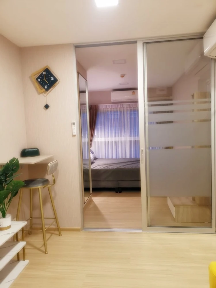 For rent!! Plum Condo Rangsit Fresh, 7th floor, Building A, swimming pool view, beautiful room, move in with your bags, don't miss out!!