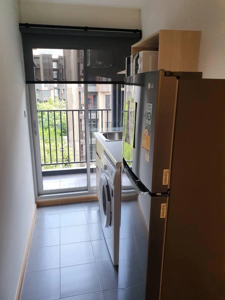 For rent: Plum Condo Rangsit Fresh, Building B, 5th floor, outside view, not near the garbage room, not far from the elevator, not crowded, book now,