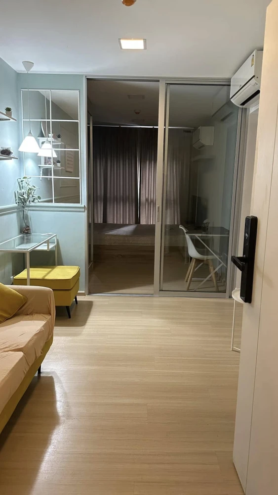 For rent: Plum Condo Rangsit Fresh, rooms are divided into separate zones. Hurry and reserve now. Don't miss out.