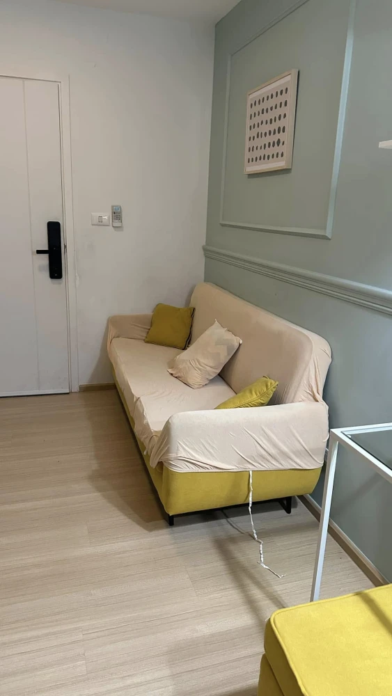 For rent: Plum Condo Rangsit Fresh, rooms are divided into separate zones. Hurry and reserve now. Don't miss out.