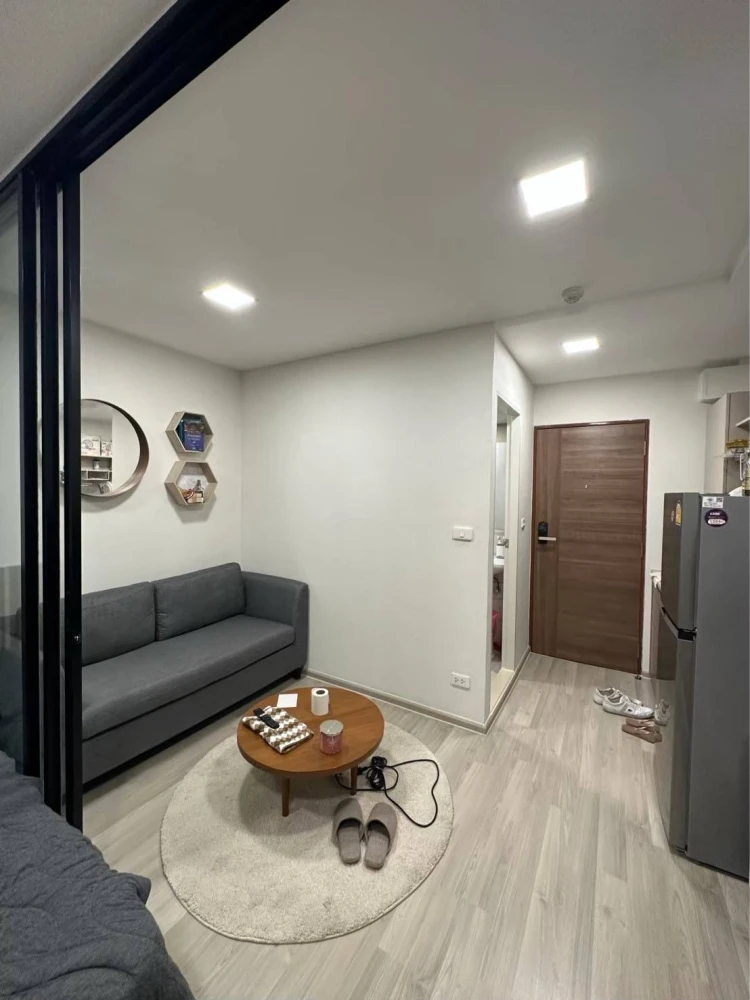 For rent: Plum Condo Saphan Mai Station, 5th floor, fully furnished and equipped with electrical appliances. Reserve now, urgently.