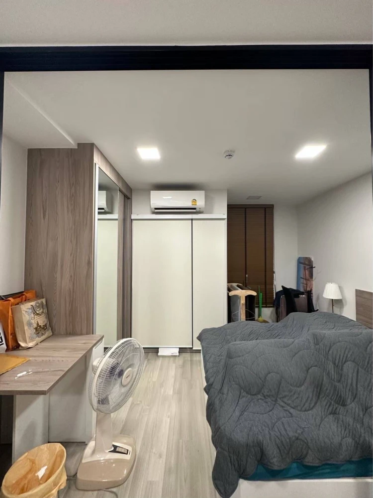 For rent: Plum Condo Saphan Mai Station, 5th floor, fully furnished and equipped with electrical appliances. Reserve now, urgently.
