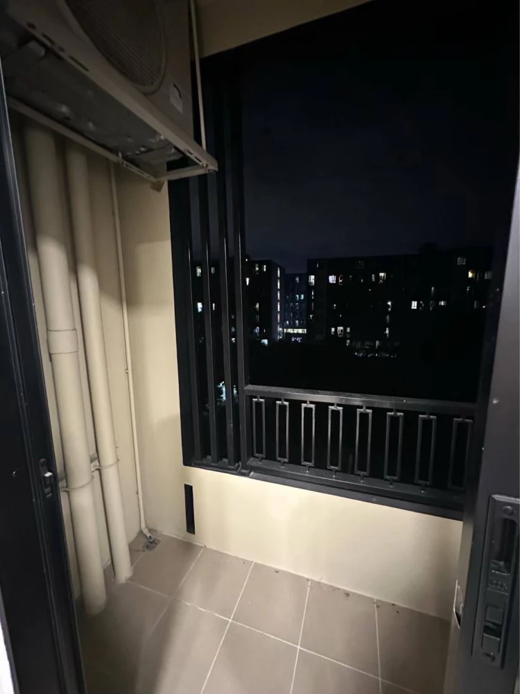 For rent: Plum Condo Saphan Mai Station, 5th floor, fully furnished and equipped with electrical appliances. Reserve now, urgently.