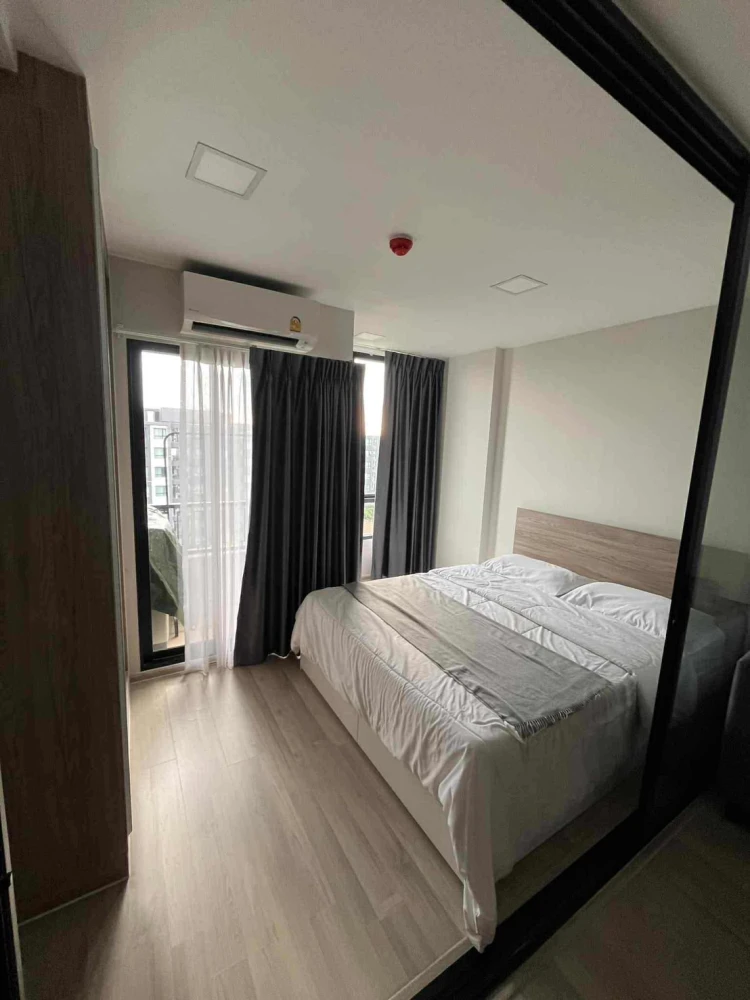 For rent: Plum Condo Saphan Mai Station, fully furnished with furniture and appliances, just bring your bags and move in.