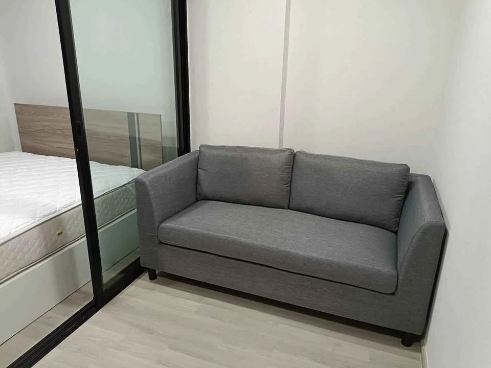 For rent: Plum Condo Saphan Mai Station. Partitioned rooms, fully furnished with appliances. Great price! Don't miss out!