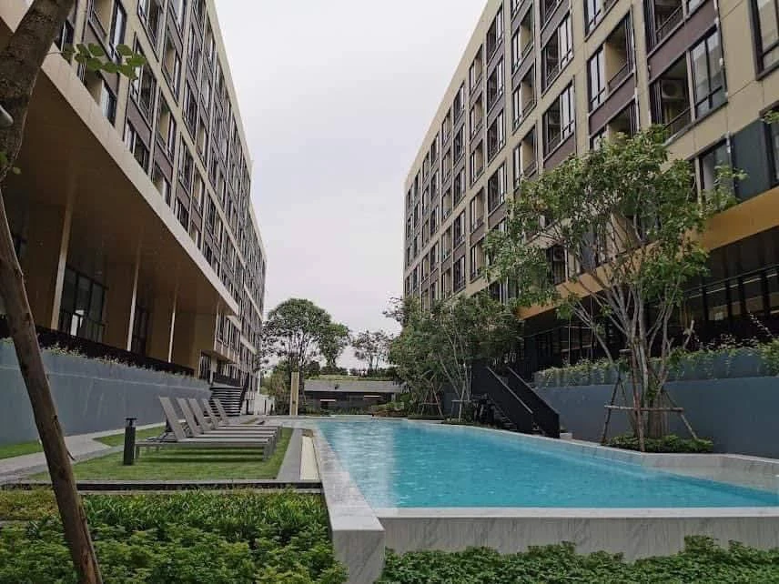 Plum Condo Saphan Mai Room Details 1 Bedroom Plus Building C, 8th Floor, 39.5 sq.m. 🚈 BTS Saphan Mai Station (450 meters) Details - 1 bedroom, 1