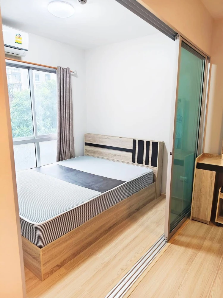 For rent: Plum Condo Chaengwattana Station, 2nd floor room, fully furnished, don't miss out.