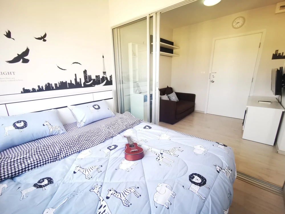 Plum Park Condo Rangsit for rent, ready to move in, fully furnished, affordable price