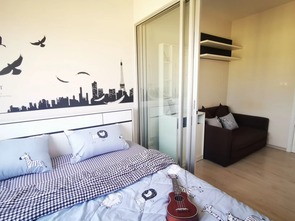 Plum Park Condo Rangsit for rent, ready to move in, fully furnished, affordable price