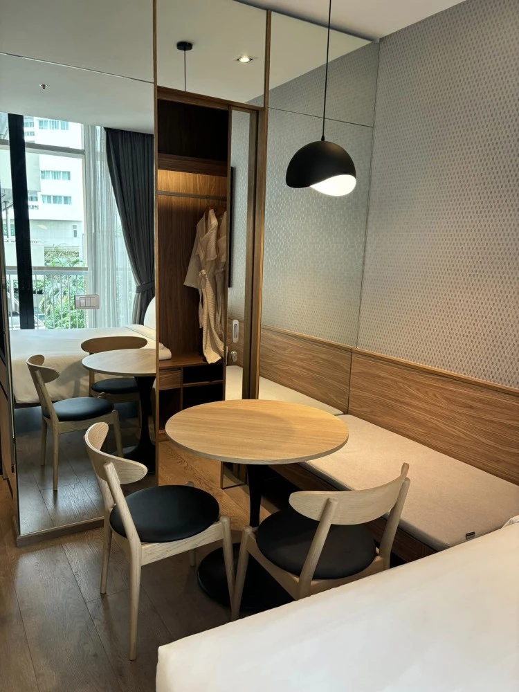 For rent!! Park 24 Origin Phrom Phong, 4th floor, well-decorated with quality built-in furniture, fully furnished, book now, don't delay!!