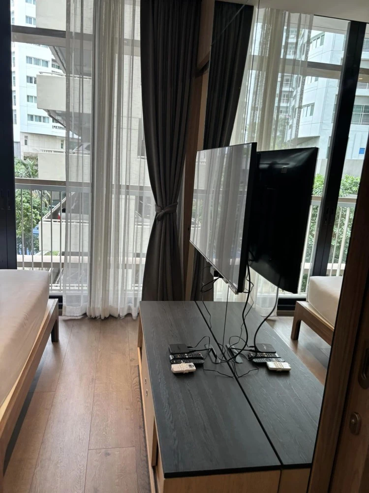 For rent!! Park 24 Origin Phrom Phong, 4th floor, well-decorated with quality built-in furniture, fully furnished, book now, don't delay!!