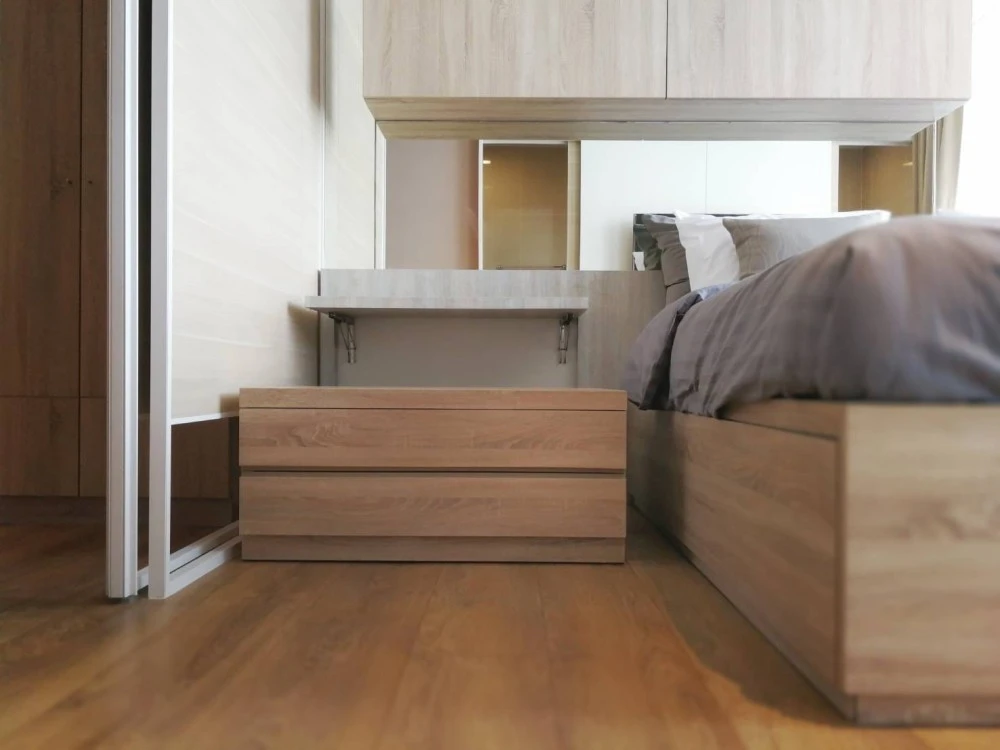 For rent: Park 24 Origin Phrom Phong, fully furnished room, ready to move in, complete in one place, just bring your suitcase and move in.