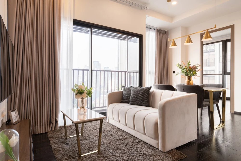 For rent: Park Origin Thonglor, modernly furnished and fully equipped with appliances. Book now before it's too late!