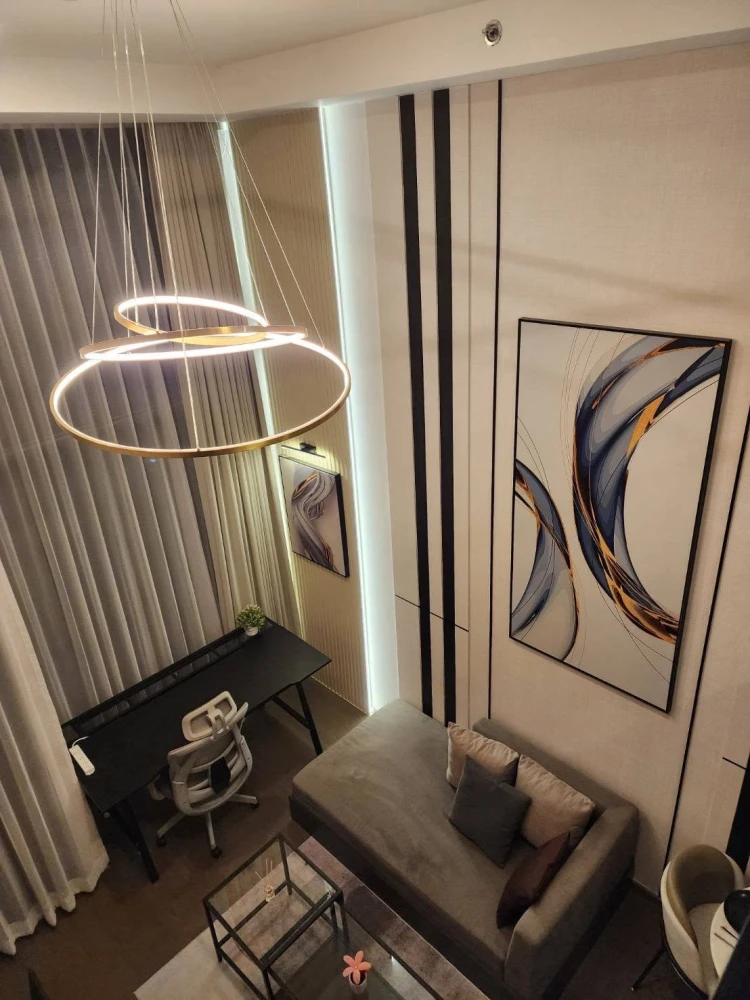 For rent, Park Origin Chula Samyan, 19th floor, city view, very beautiful. Furnished, ready to move in. Hurry up to reserve.