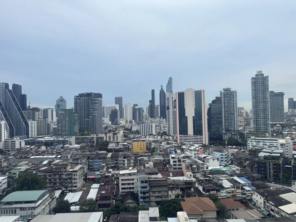 For rent, Park Origin Chula Samyan, 19th floor, city view, very beautiful. Furnished, ready to move in. Hurry up to reserve.