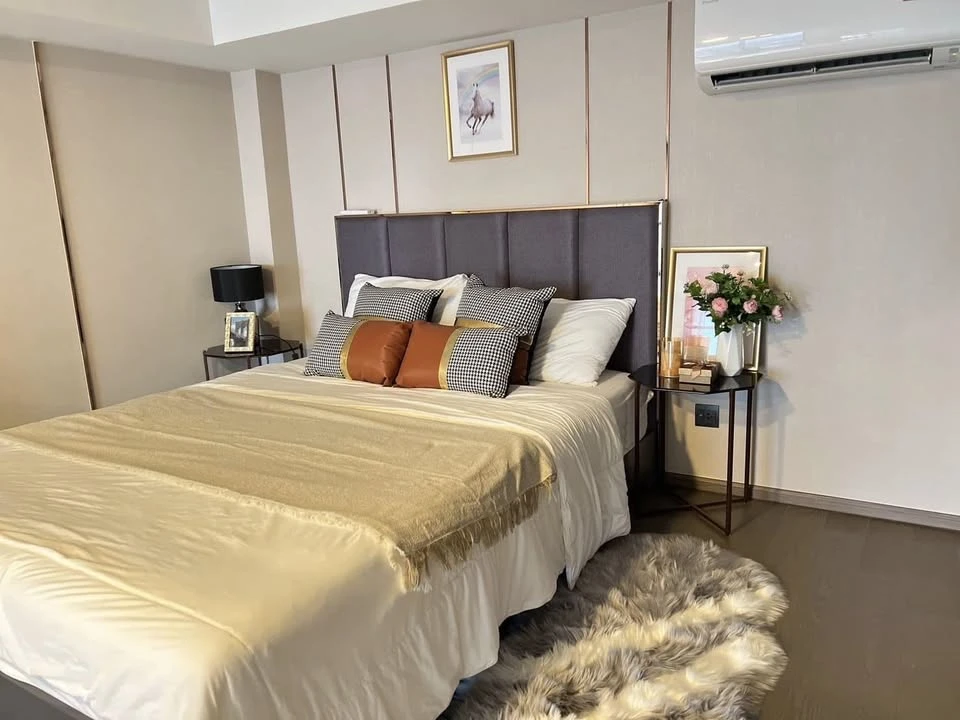 For rent: Park Origin Chula Samyan, 29th floor, very high, beautiful city view, don't just look, hurry up and book now!