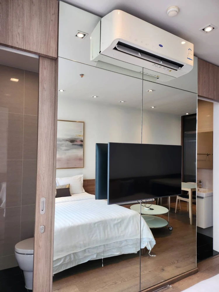 For rent: Park Origin Phrom Phong, ready to move in, 40th floor, high view, great price, hurry and reserve now, don't miss out!