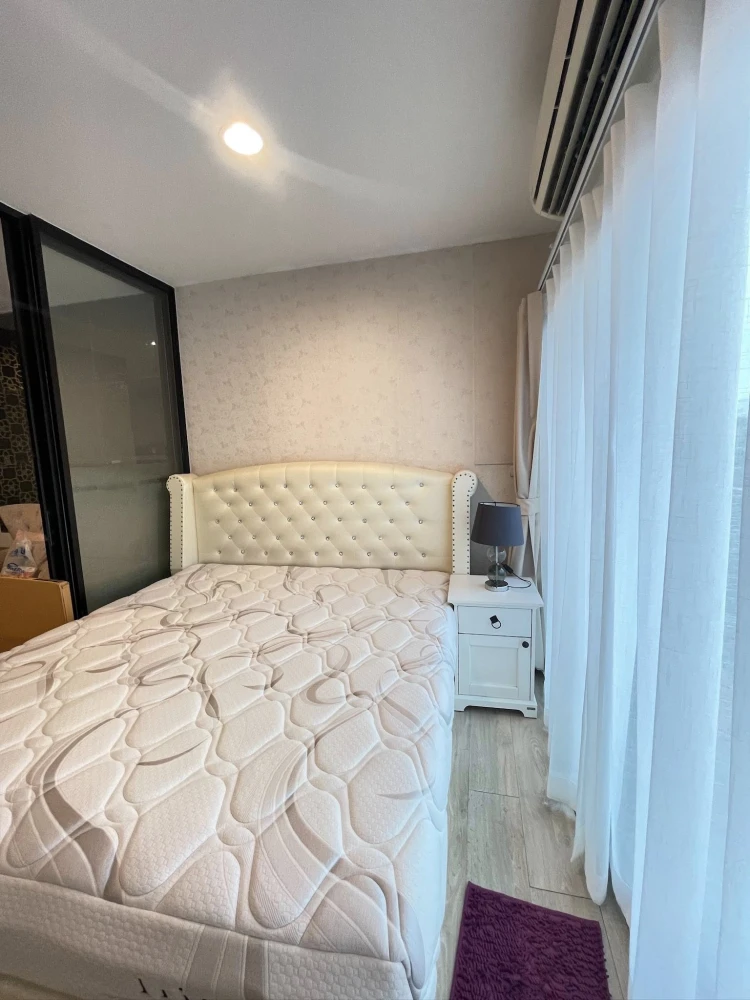 For rent: Fuse Miti Ratchada-Sutthisan, room decorated with built-in furniture + wallpaper, with quality furniture. You will regret it if you miss it.