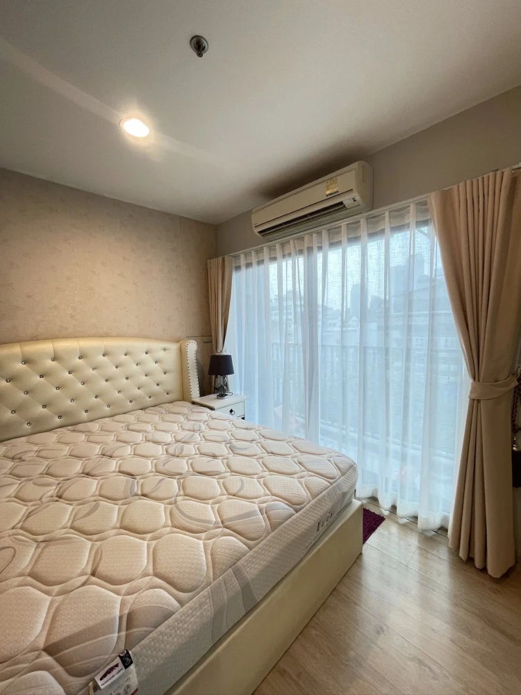 For rent: Fuse Miti Ratchada-Sutthisan, room decorated with built-in furniture + wallpaper, with quality furniture. You will regret it if you miss it.