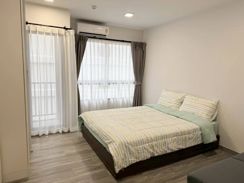 For rent: Monte Rangsit, Building C, common area building, 3rd floor, with good quality electrical appliances. Reserve now.