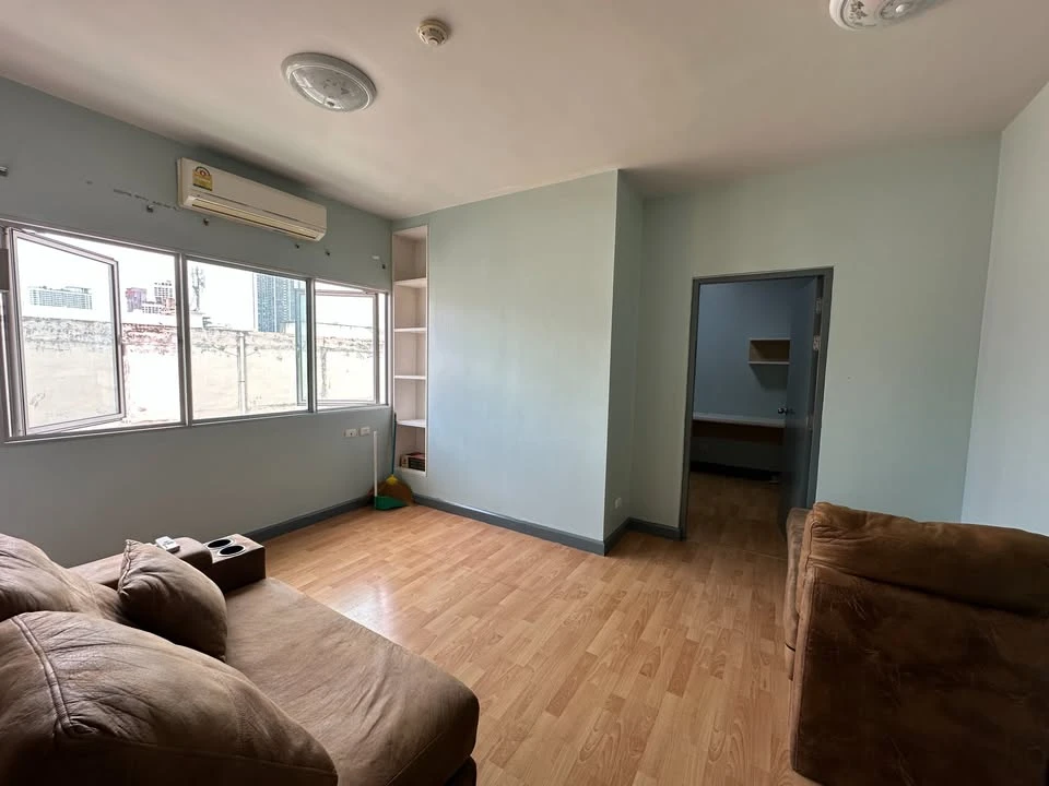 For rent: My Condo Lat Phrao 27, 5th floor, fully furnished, ready to move in. Peaceful atmosphere, perfect for living. Don't miss out!