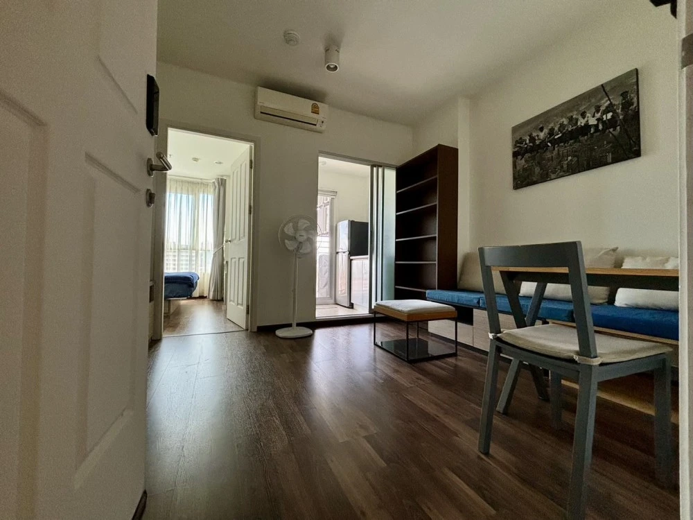 For rent, U Delight Ratchavipa, 12th floor, swimming pool view, fully furnished, book now, don't miss out, hurry!