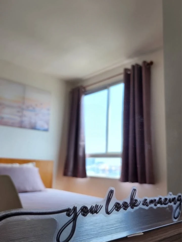 For rent, U Ratchayothin, beautiful room, good atmosphere, ready to move in, complete facilities, hurry and book now.