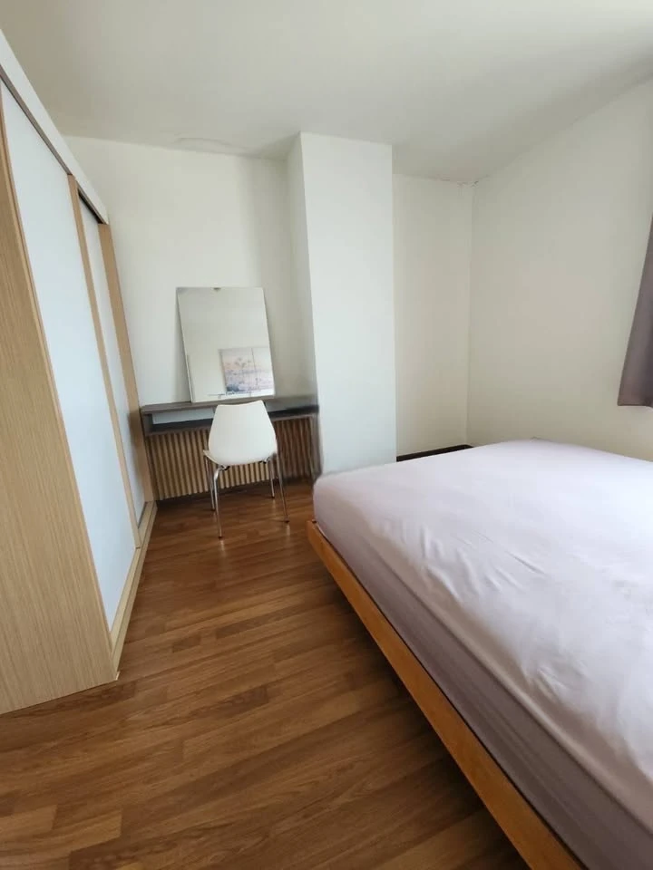 For rent, U Ratchayothin, beautiful room, good atmosphere, ready to move in, complete facilities, hurry and book now.