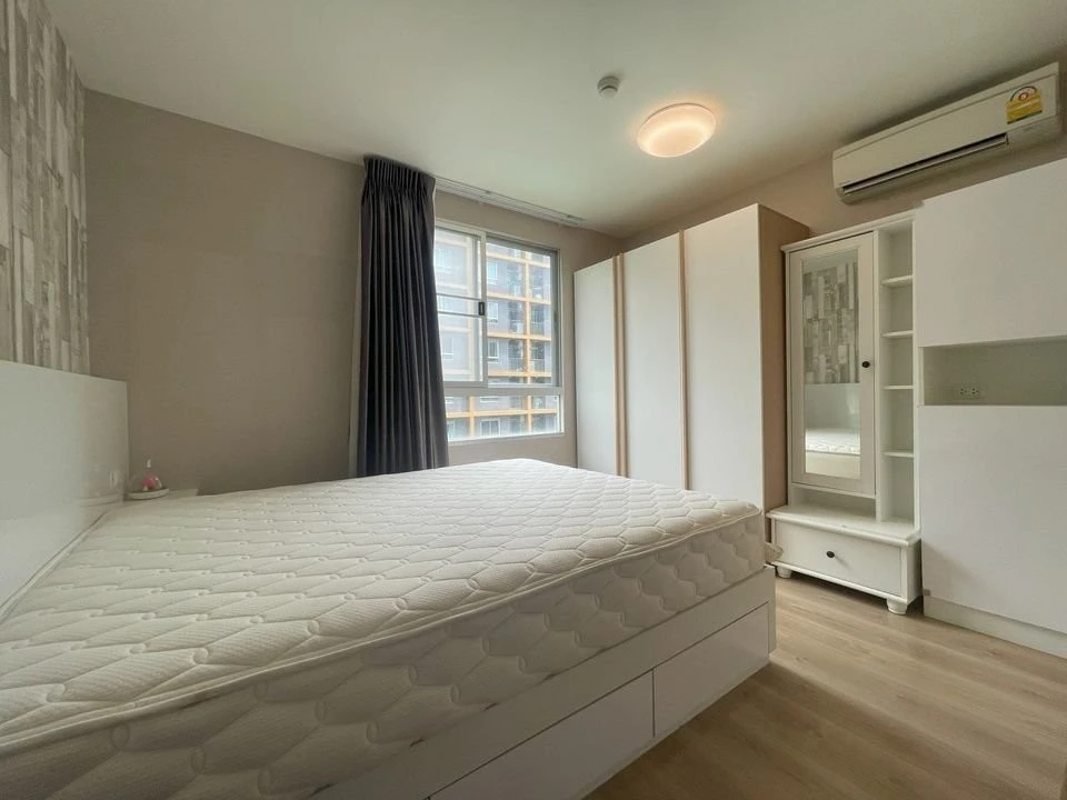 For rent, U Campus Rangsit-Muang Ek, 4th floor, spacious room, decorated in a minimalist style, fully furnished, book first, get it first.