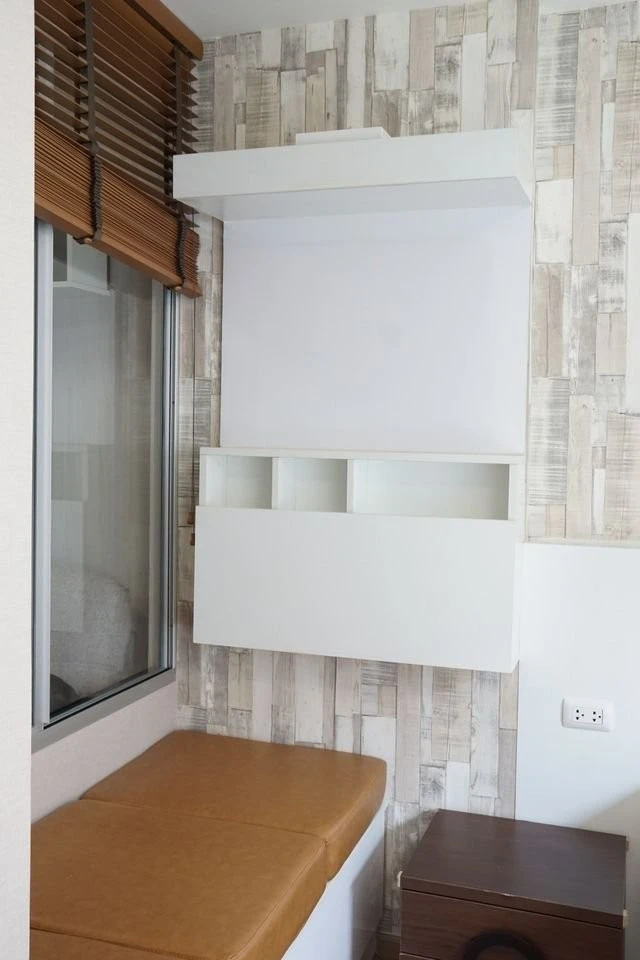 For rent, U Campus Rangsit-Muang Ek, 4th floor, spacious room, decorated in a minimalist style, fully furnished, book first, get it first.