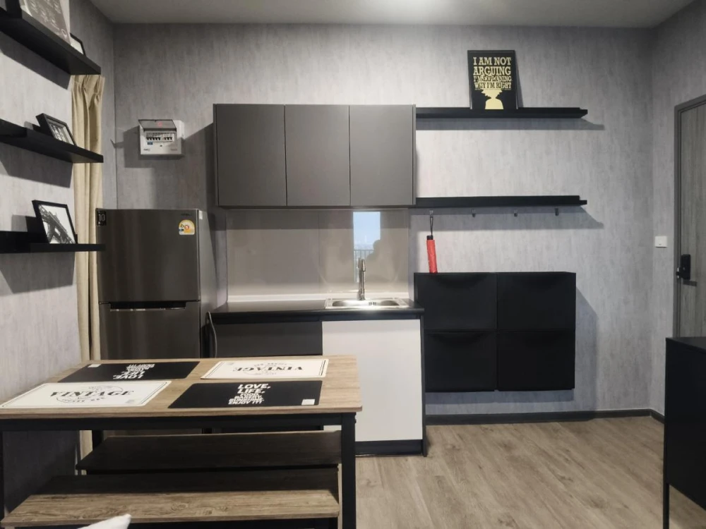 For rent: Rich Point at BTS Wutthakat, 7th floor, nice room, fully furnished, hurry and book now, hurry!