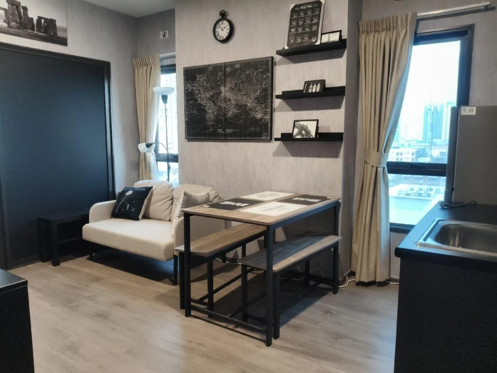 For rent: Rich Point at BTS Wutthakat, 7th floor, nice room, fully furnished, hurry and book now, hurry!