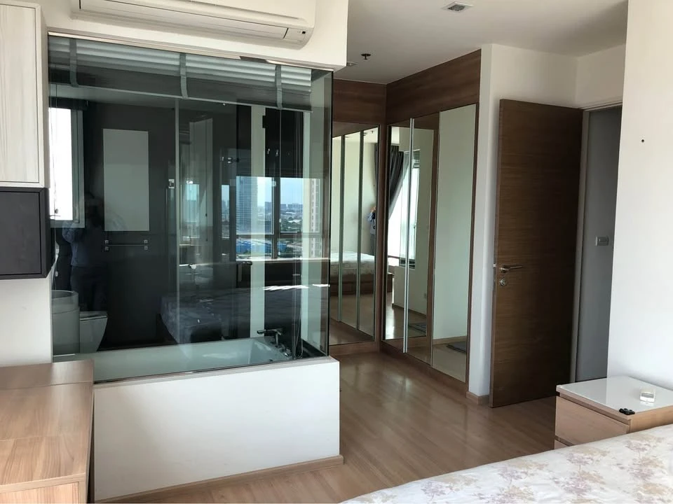 For rent: Rhythm Phahonyothin-Ari, 2 bedrooms, 2 bathrooms, fully furnished, beautiful city view, book now, get it first.