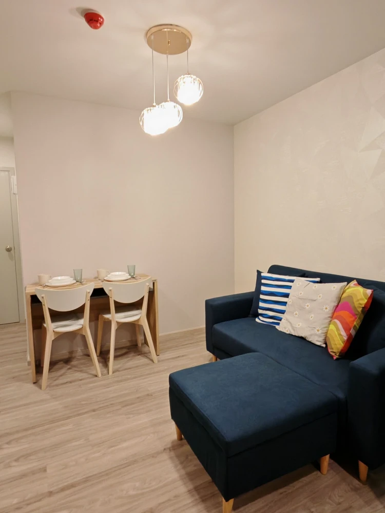 For rent: Regent Home Bangna, beautifully decorated room, complete facilities, just bring your bags and move in.