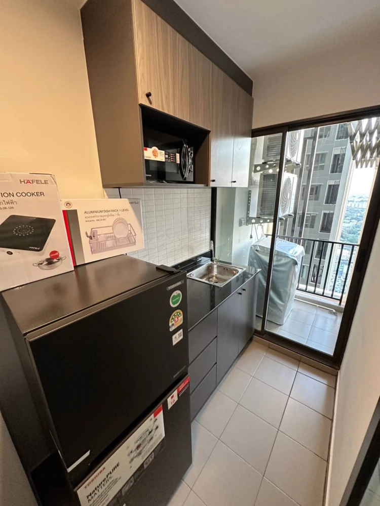 For rent: Regent Home Wutthakat, 24th floor, unobstructed view, fully furnished with built-in features. Book now!