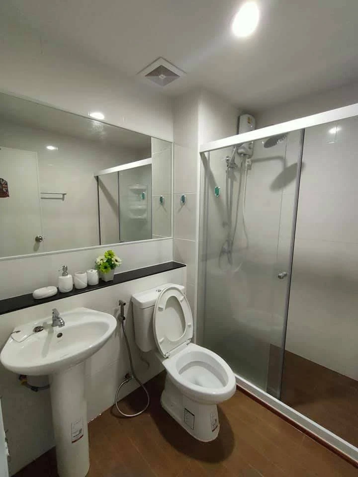 For rent: Regent Home Sukhumvit 81, beautiful pool view, wallpaper decoration, fully furnished, separate rooms, must book.