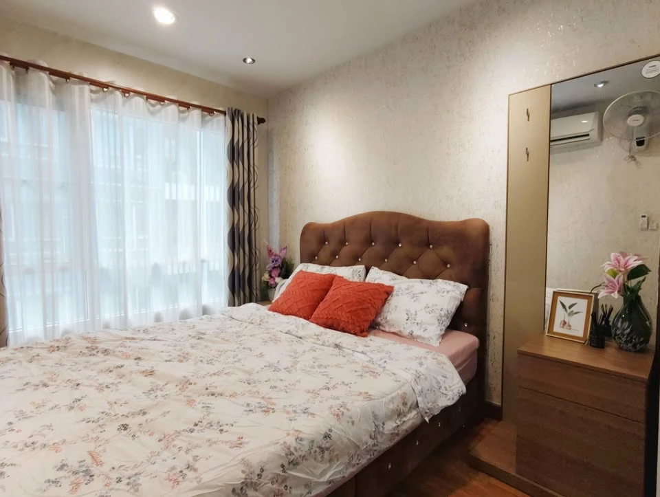 For rent: Regent Home Sukhumvit 81, fully furnished, ready to move in, 4th floor, beautiful resort-style pool view, beautiful room, as advertised, com