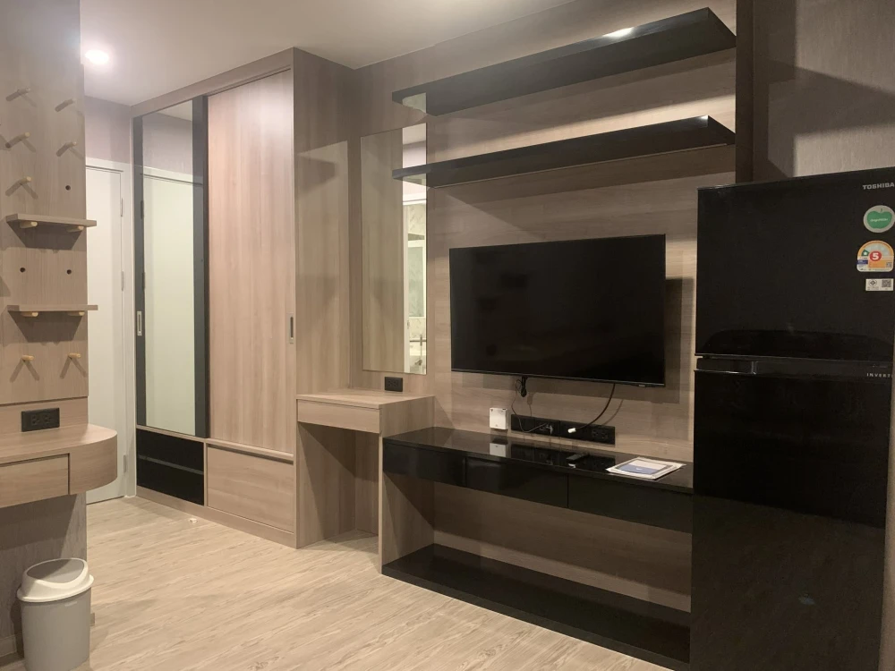 For Rent: Regent Home Bangna. Well-partitioned unit with clearly defined zones. Great price—book now and don't miss out!