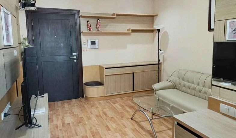 For rent: Ladda Condo View, 18th floor, sea view, fully furnished, nice room, reserve now, don't miss out!