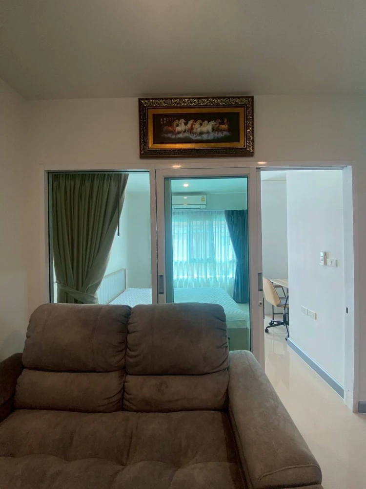 For rent!! Lazio Sriyan, 3rd floor, fully furnished, move in with your bags immediately. Book now!!