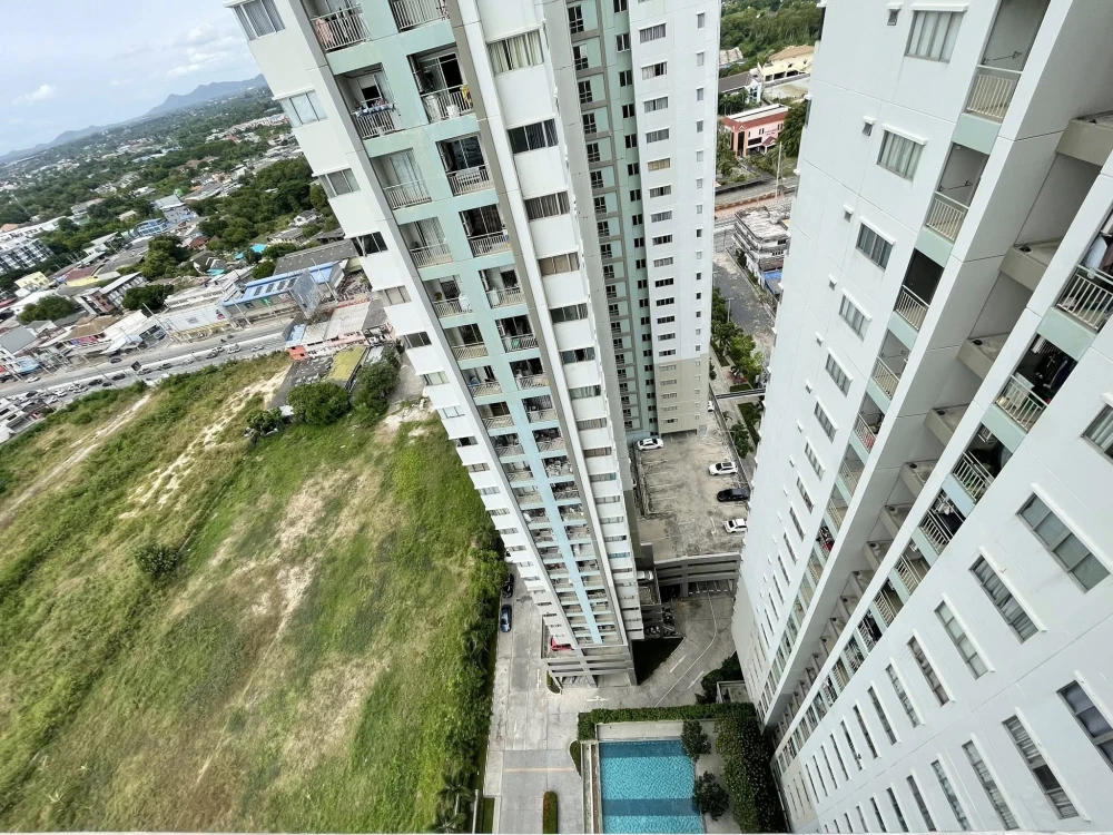 For rent: Lumpini Condo Town, North Pattaya-Sukhumvit, ready to move in, sea view, high floor, reserve now!!