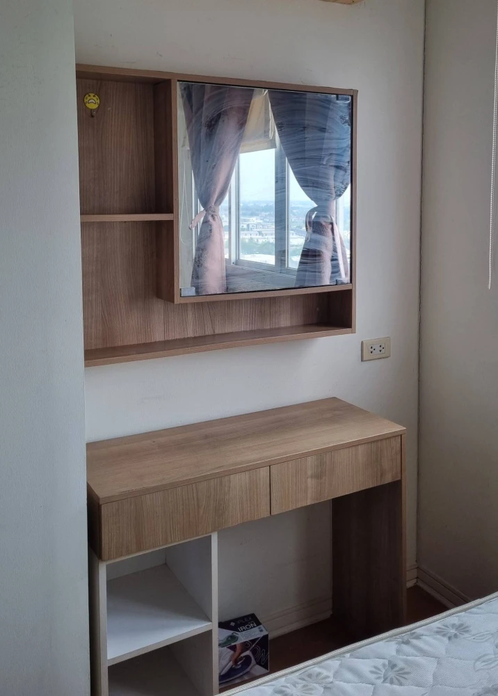 For rent: Lumpini Condo Town Ramintra - Nawamin, 25 sq m. Next to the BTS Pink Line, very convenient transportation. Grab it now!
