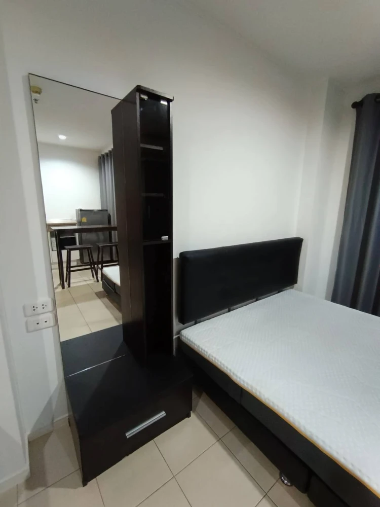 For rent, Lumpini Condo Town Ramintra-Nawamin, 19th floor, beautiful view, no block, room, good price, very nice.