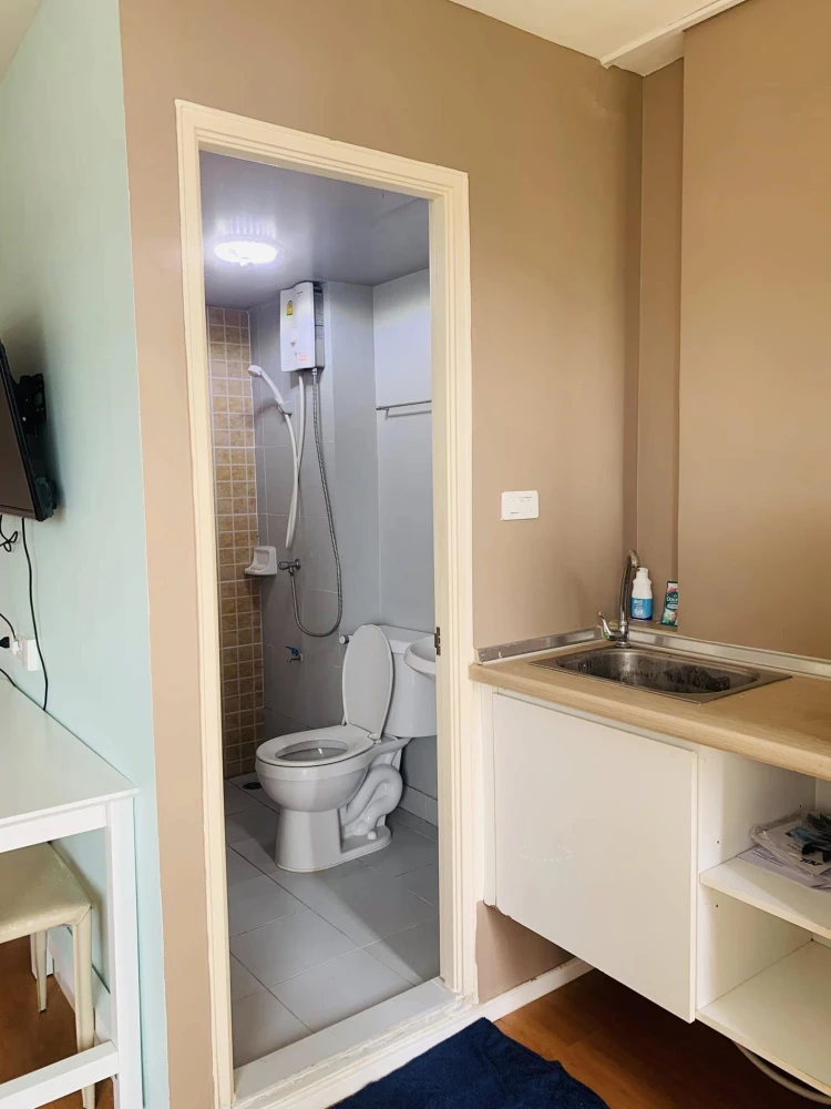 For rent: Lumpini Township Rangsit - Khlong 1, 3rd floor, corner room, fully furnished, nice to live in, book now, urgently.