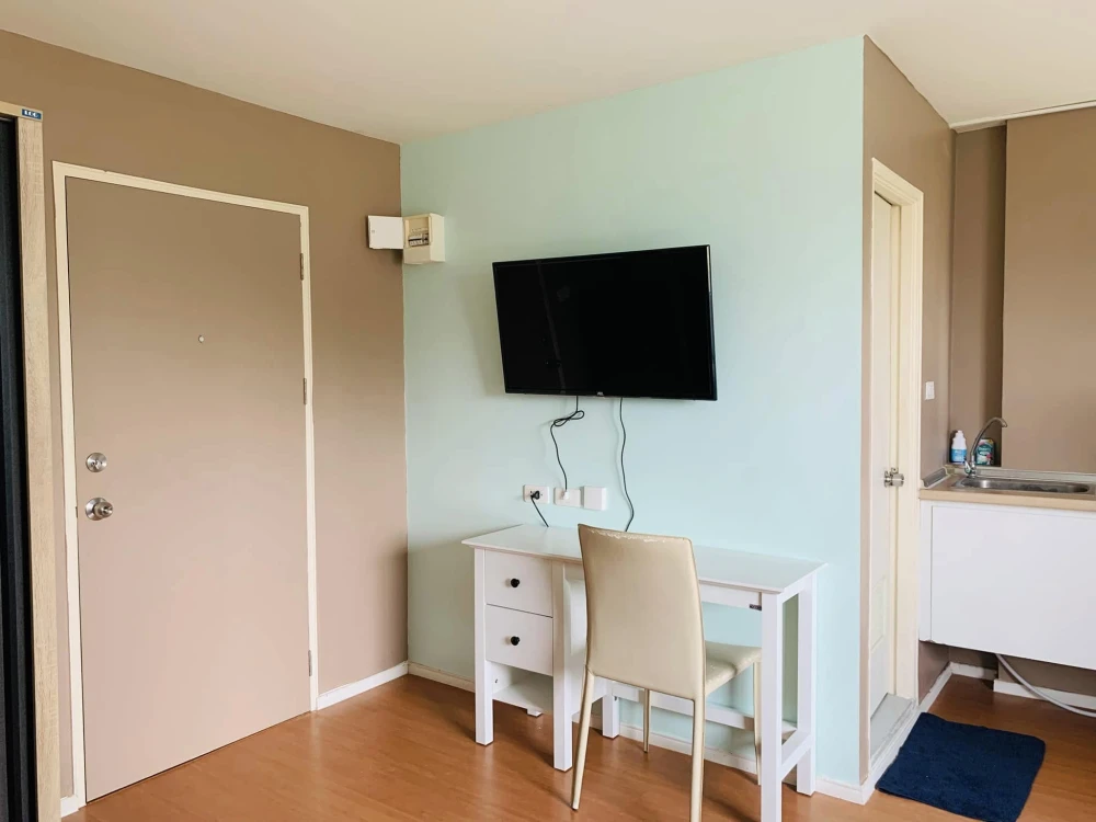 For rent: Lumpini Township Rangsit - Khlong 1, 3rd floor, corner room, fully furnished, nice to live in, book now, urgently.