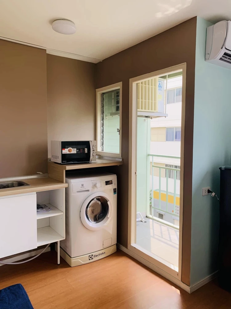 For rent: Lumpini Township Rangsit - Khlong 1, 3rd floor, corner room, fully furnished, nice to live in, book now, urgently.