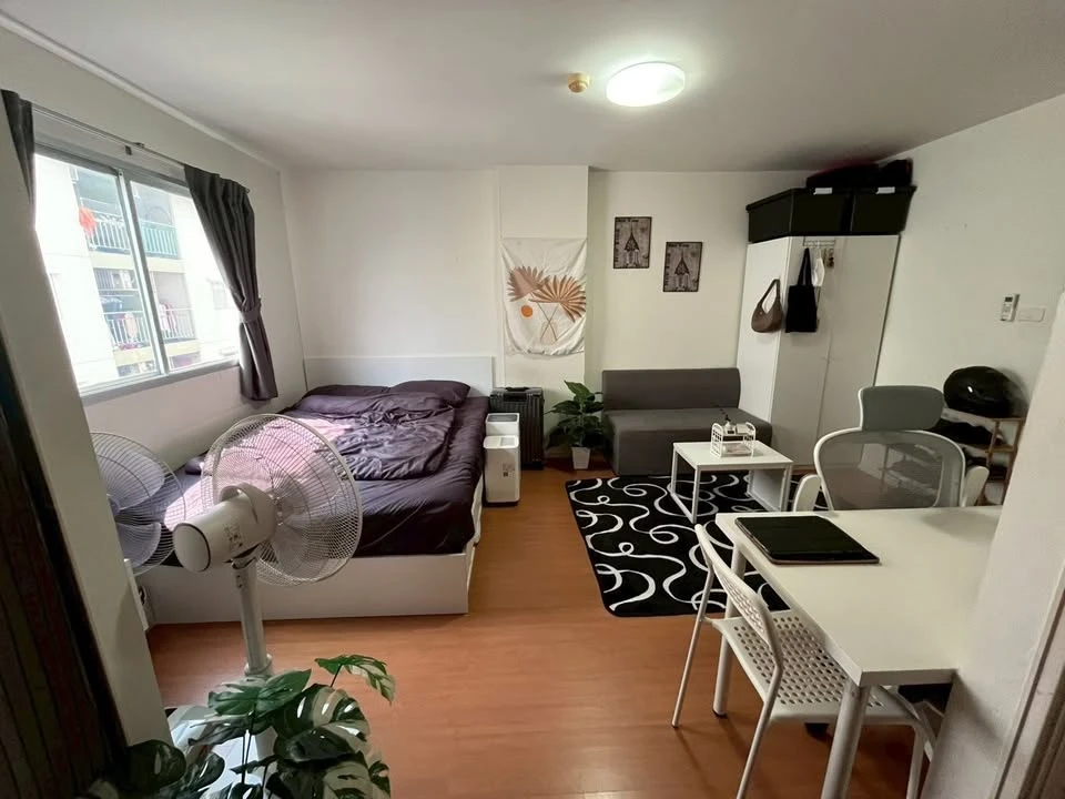 For rent: Lumpini Township Rangsit Klong 1, 6th floor, fully furnished, ready to move in. Reserve now, hurry!