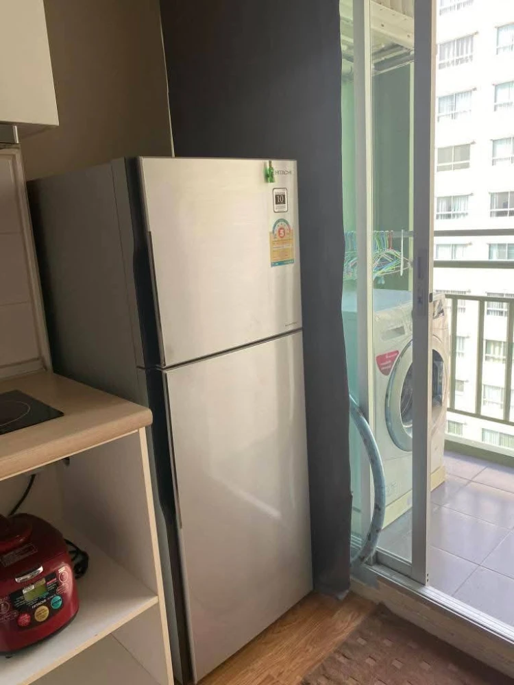 For rent: Lumpini Nawamin Sri Burapha, Building C1, 10th floor, very comfortable color tone room, fully furnished with built-in furniture. Reserve now