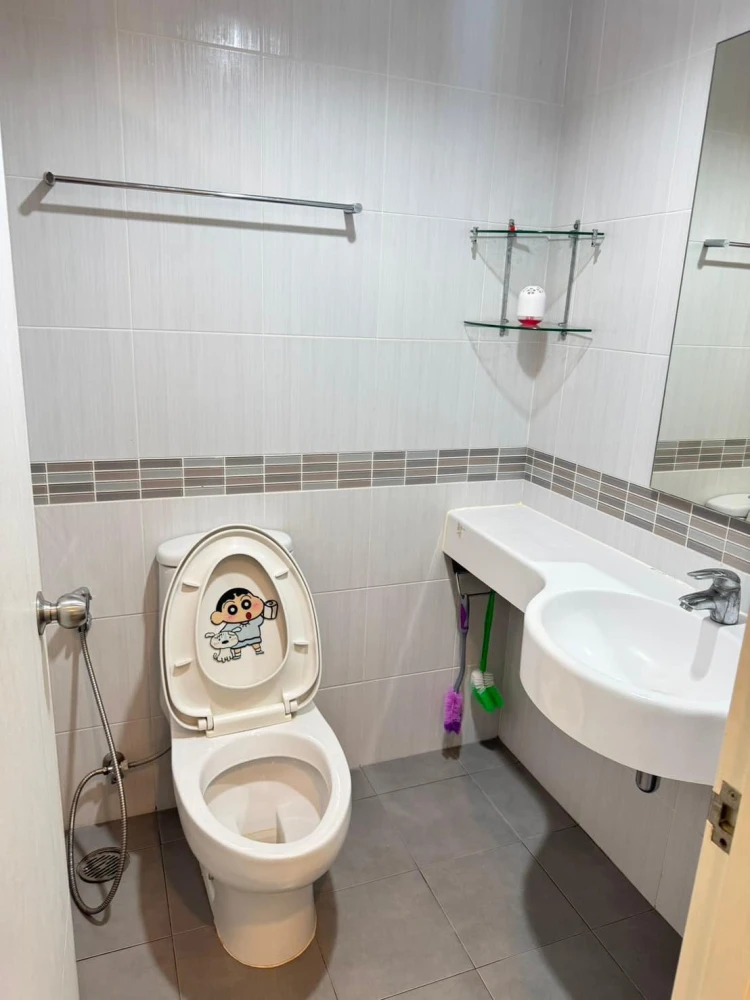 For rent: Lumpini Park Rama 9, ready to move in, complete facilities, you will regret not booking.