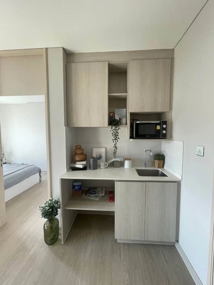 For rent: Lumpini Park Phahon Yothin 32, high floor room, ready to move in, fully furnished, reserve now.